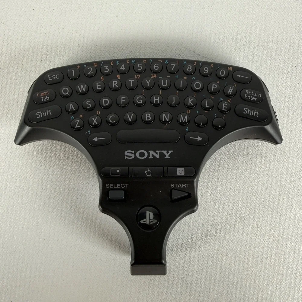 Sony PlayStation 3 PS3 CECHZK1UC Wireless Keypad Keyboard Controller Attachment